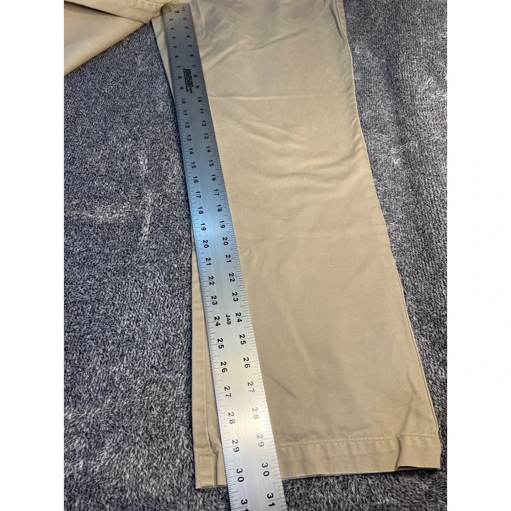 Vineyard Vines Mens Club Pant Khaki Chino Straight Leg Cotton Trousers 38x32